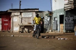 Slum Kibera (Kenya)
